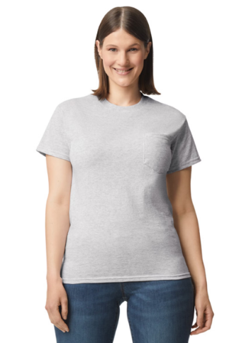 Unisex 5050 pocket T-shirt G830