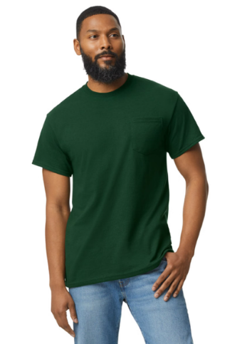 Unisex 5050 pocket T-shirt G830